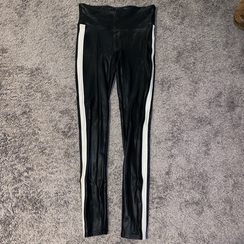 SPANX faux leather leggings!